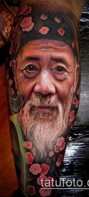 фото тату лицо (portrait tattoo) (значение) — пример рисунка — 056 tatufoto.com