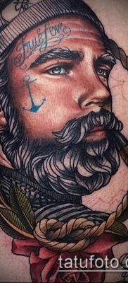 фото тату лицо (portrait tattoo) (значение) — пример рисунка — 067 tatufoto.com