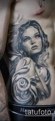 фото тату лицо (portrait tattoo) (значение) — пример рисунка — 071 tatufoto.com