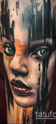 фото тату лицо (portrait tattoo) (значение) — пример рисунка — 089 tatufoto.com