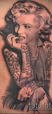 фото тату лицо (portrait tattoo) (значение) — пример рисунка — 097 tatufoto.com