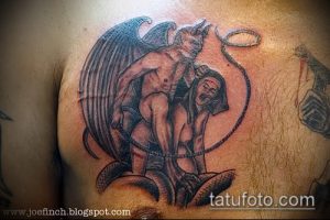 фото тату монашка (значение) - пример интересного рисунка тату - 046 tatufoto.com