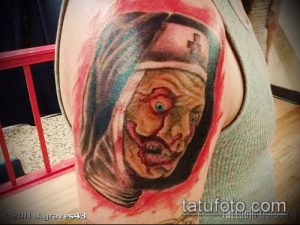 фото тату монашка (значение) - пример интересного рисунка тату - 048 tatufoto.com