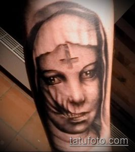 фото тату монашка (значение) - пример интересного рисунка тату - 052 tatufoto.com