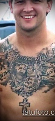 фото тату на груди (значение) — пример интересного рисунка тату — 029 tatufoto.com