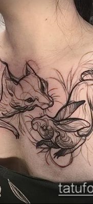 фото тату на груди (значение) — пример интересного рисунка тату — 031 tatufoto.com