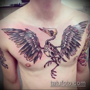фото тату на груди (значение) - пример интересного рисунка тату - 064 tatufoto.com