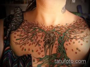 фото тату на груди (значение) - пример интересного рисунка тату - 065 tatufoto.com