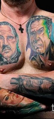фото тату на груди (значение) — пример интересного рисунка тату — 079 tatufoto.com