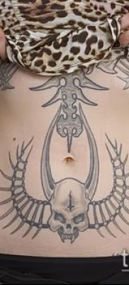 фото тату на животе (tattoo on her stomach) (значение) — пример рисунка — 016 tatufoto.com