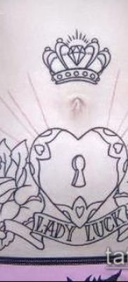фото тату на животе (tattoo on her stomach) (значение) — пример рисунка — 018 tatufoto.com