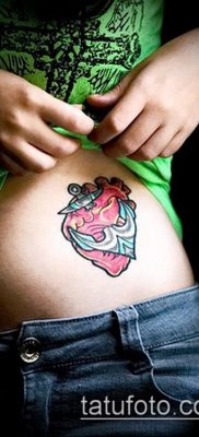 фото тату на животе (tattoo on her stomach) (значение) — пример рисунка — 047 tatufoto.com