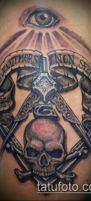 фото тату на ляжке (tattoo Masons) (значение) — пример рисунка — 003 tatufoto.com