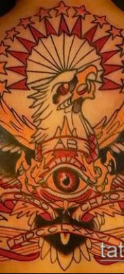 фото тату на ляжке (tattoo Masons) (значение) — пример рисунка — 028 tatufoto.com