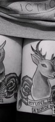 фото тату на ляжке (tattoo on thigh) (значение) — пример рисунка — 027 tatufoto.com