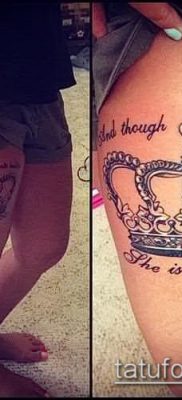 фото тату на ляжке (tattoo on thigh) (значение) — пример рисунка — 033 tatufoto.com