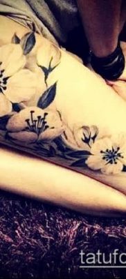 фото тату на ляжке (tattoo on thigh) (значение) — пример рисунка — 042 tatufoto.com