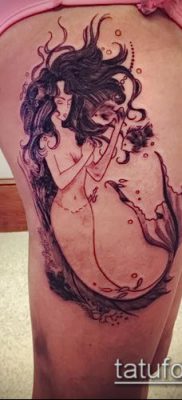фото тату на ляжке (tattoo on thigh) (значение) — пример рисунка — 046 tatufoto.com
