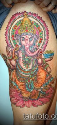 фото тату на ляжке (tattoo on thigh) (значение) — пример рисунка — 050 tatufoto.com