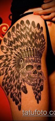 фото тату на ляжке (tattoo on thigh) (значение) — пример рисунка — 060 tatufoto.com
