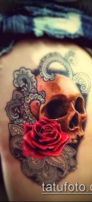 фото тату на ляжке (tattoo on thigh) (значение) — пример рисунка — 063 tatufoto.com