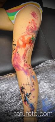 фото тату на ляжке (tattoo on thigh) (значение) — пример рисунка — 078 tatufoto.com