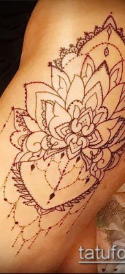 фото тату на ляжке (tattoo on thigh) (значение) — пример рисунка — 081 tatufoto.com