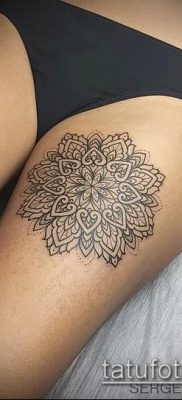 фото тату на ляжке (tattoo on thigh) (значение) — пример рисунка — 086 tatufoto.com