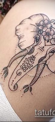 фото тату на ляжке (tattoo on thigh) (значение) — пример рисунка — 087 tatufoto.com