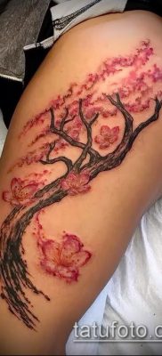 фото тату на ляжке (tattoo on thigh) (значение) — пример рисунка — 100 tatufoto.com