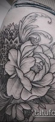 фото тату на ляжке (tattoo on thigh) (значение) — пример рисунка — 107 tatufoto.com