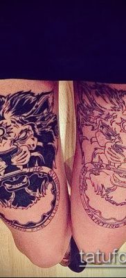 фото тату на ляжке (tattoo on thigh) (значение) — пример рисунка — 108 tatufoto.com