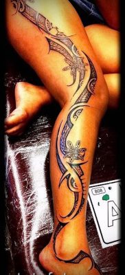 фото тату на ляжке (tattoo on thigh) (значение) — пример рисунка — 122 tatufoto.com