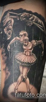 фото тату нитки с марионетка (tattoo) (значение) — пример рисунка — 002 tatufoto.com