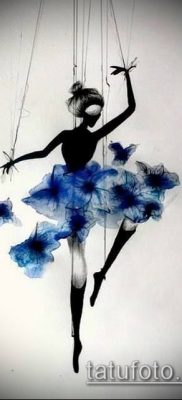 фото тату нитки с марионетка (tattoo) (значение) — пример рисунка — 019 tatufoto.com