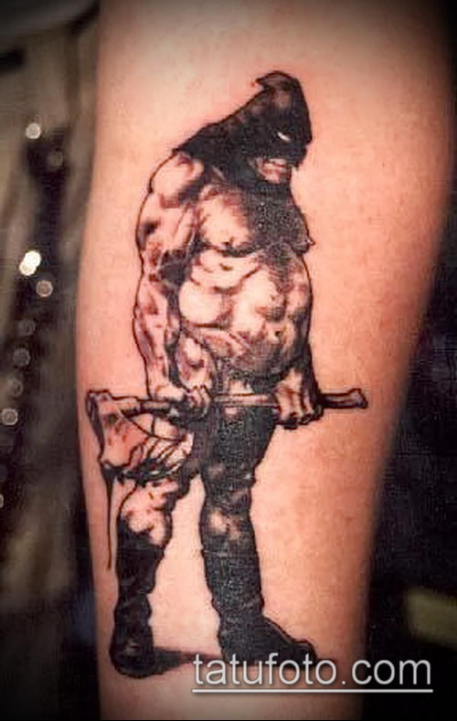 фото тату палач (значение) - пример интересного рисунка тату - 001 tatufoto.com