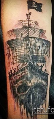 фото тату пират (значение) — пример интересного рисунка тату — 035 tatufoto.com