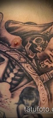 фото тату пират (значение) — пример интересного рисунка тату — 037 tatufoto.com