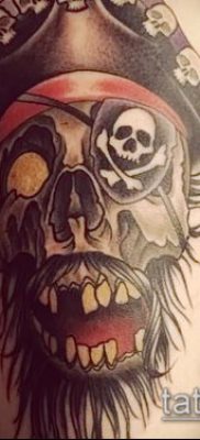 фото тату пират (значение) — пример интересного рисунка тату — 044 tatufoto.com