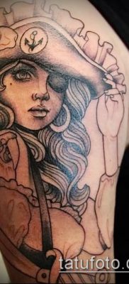 фото тату пират (значение) — пример интересного рисунка тату — 045 tatufoto.com