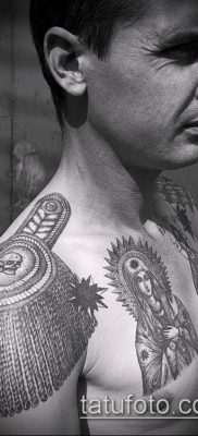 фото тату погон (tattoo epaulettes) (значение) — пример рисунка — 005 tatufoto.com
