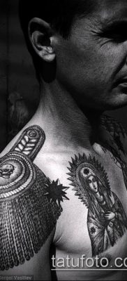 фото тату погон (tattoo epaulettes) (значение) — пример рисунка — 012 tatufoto.com