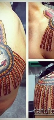 фото тату погон (tattoo epaulettes) (значение) — пример рисунка — 018 tatufoto.com