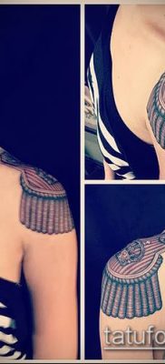 фото тату погон (tattoo epaulettes) (значение) — пример рисунка — 023 tatufoto.com