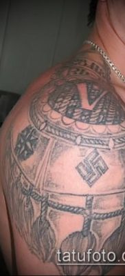 фото тату погон (tattoo epaulettes) (значение) — пример рисунка — 041 tatufoto.com