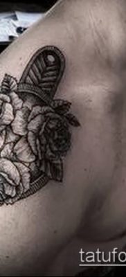 фото тату погон (tattoo epaulettes) (значение) — пример рисунка — 046 tatufoto.com