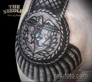 фото тату погон (tattoo epaulettes) (значение) - пример рисунка - 071 tatufoto.com