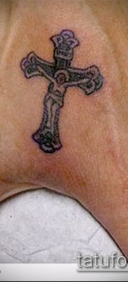 фото тату распятие (crucifix tattoo) (значение) — пример рисунка — 016 tatufoto.com
