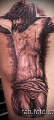 фото тату распятие (crucifix tattoo) (значение) — пример рисунка — 030 tatufoto.com