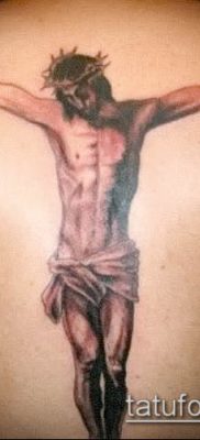 фото тату распятие (crucifix tattoo) (значение) — пример рисунка — 044 tatufoto.com